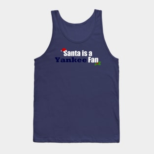 Santa is a Yankee fan design Tank Top